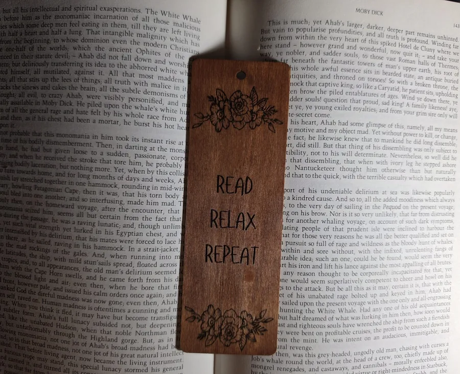 Read, Relax, Repeat Smart Bookmark
